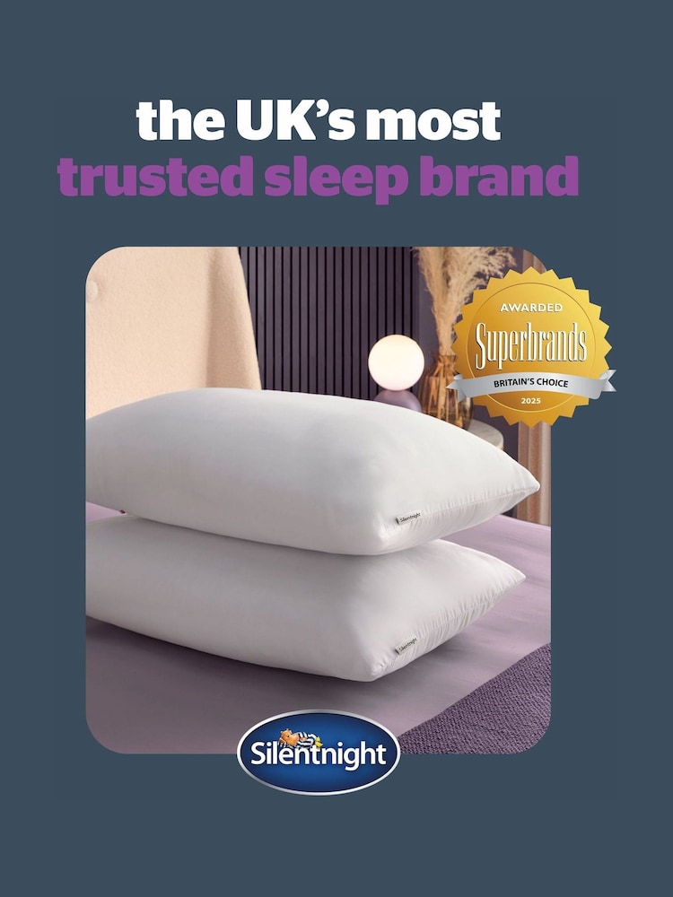 Silentnight 2 Pack Deep Sleep Pillows - Image 9 of 9