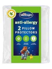 Silentnight 2 Pack AntiAllergy Anti Bacterial Pillow Protectors - Image 2 of 5
