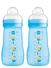 MAM 2 Pack 270ml Baby Bottles - Image 1 of 1