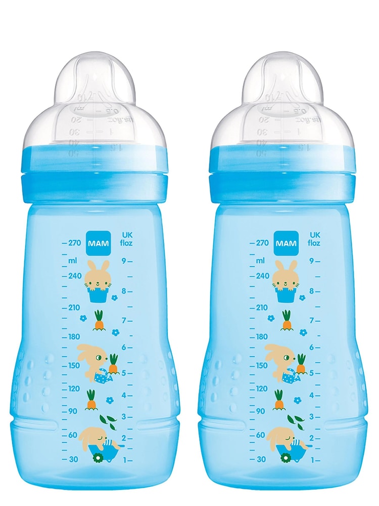MAM 2 Pack 270ml Baby Bottles - Image 1 of 1