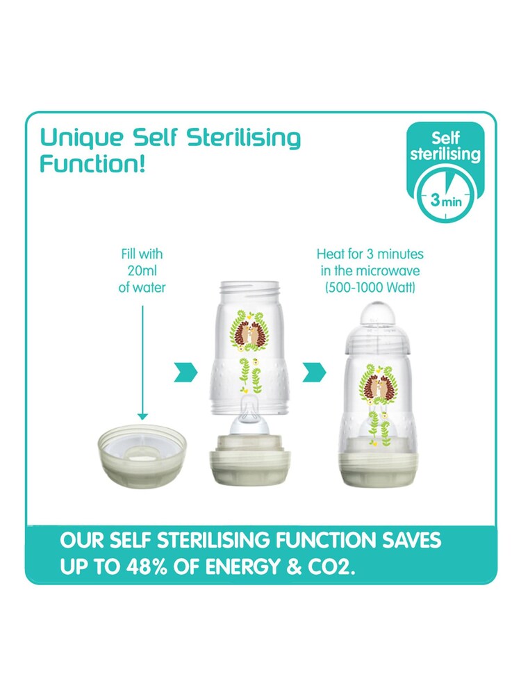 MAM Easy Start Bottle Starter 15 Piece Set - Image 2 of 3 MAM Easy Start Bottle Starter 15 Piece Set - Image 2 of 3