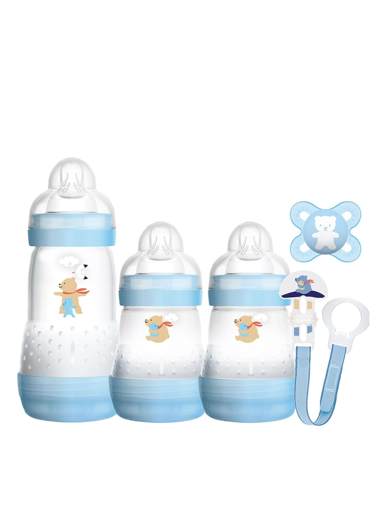 MAM Welcome to the World Bottle Set - Blue - Image 1 of 3