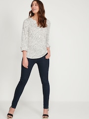 M&co Top mit Dalmatinermuster, Weiss - Bild 3 von 5