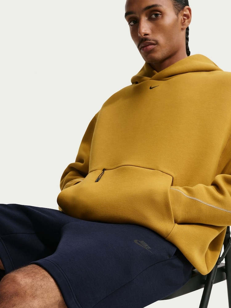 Obsidianblå - Nike Tech Fleece Kort - Bilde 2 av 6
