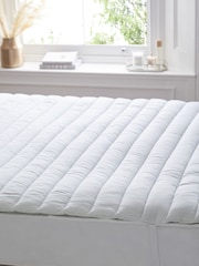 White Simply Soft Deep Fill Mattress Protector - Image 1 of 2