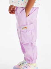 Purple Cargo Pocket Trousers (3mths-7yrs) - Image 4 of 6