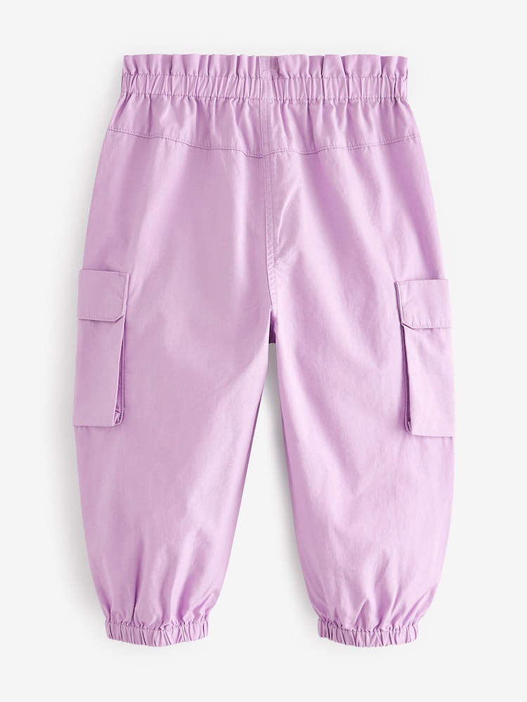 Purple Cargo Pocket Trousers (3mths-7yrs) - Image 6 of 6