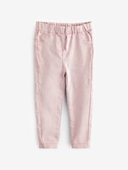 Pink/Blue 2 Pack Elasticated Waist Jeggings (3mths-7yrs) - Image 2 of 4