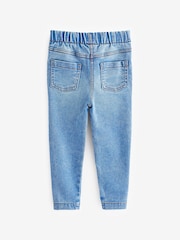 Pink/Blue 2 Pack Elasticated Waist Jeggings (3mths-7yrs) - Image 4 of 4