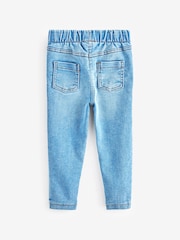 Bright Blue 1 Pack Elasticated Waist Jeggings (3mths-7yrs) - Image 2 of 2