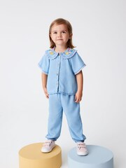Denim 2 Piece Set (3mths-7yrs) - Image 1 of 6