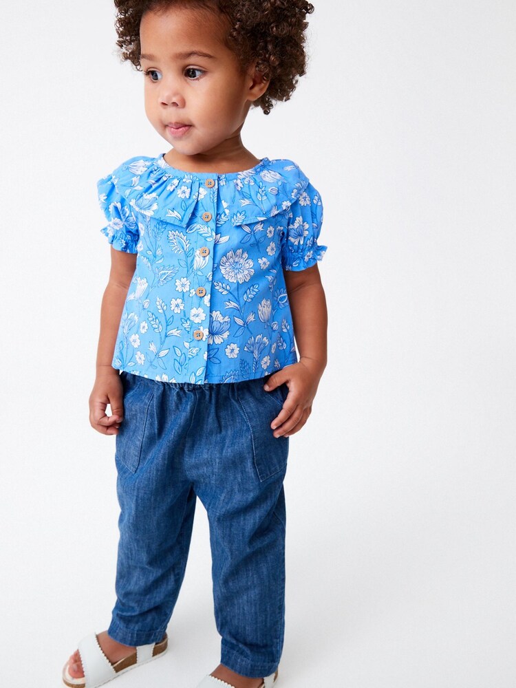 Blue 2 Piece Set (3mths-7yrs) - Image 1 of 6