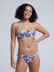 Animal Black Docks Bandeau Bikini Top - Image 1 of 8