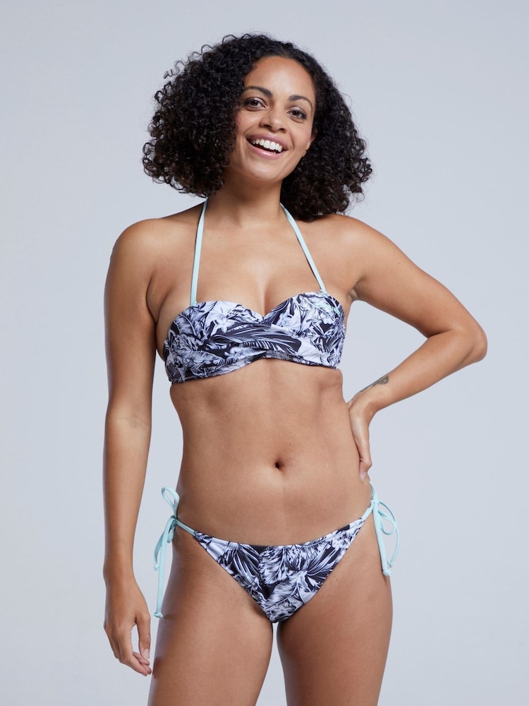 Animal Black Docks Bandeau Bikini Top - Image 1 of 8