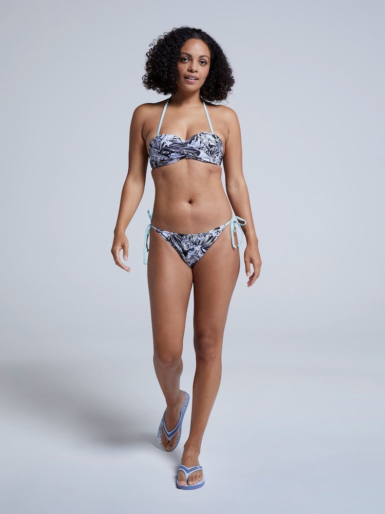 Animal Black Docks Bandeau Bikini Top - Image 2 of 8