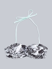 Animal Black Docks Bandeau Bikini Top - Image 5 of 8