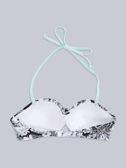 Animal Black Docks Bandeau Bikini Top - Image 6 of 8