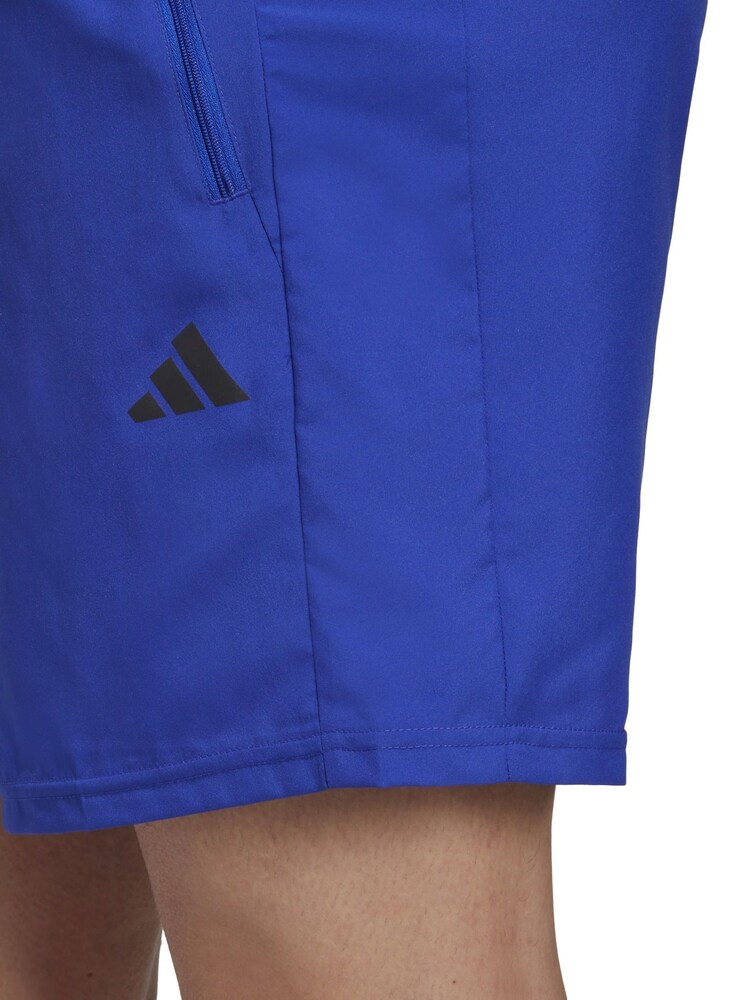 adidas Bright Blue Train Essentials Woven Training Shorts - Image 5 of 6