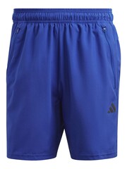 adidas Bright Blue Train Essentials Woven Training Shorts - Image 6 of 6