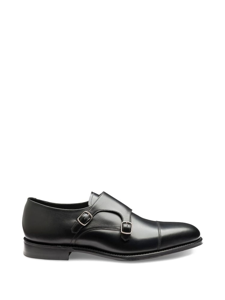 Loake Cannon Twin Buckle Monk Strap Shoes - Image 1 of 3