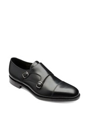 Loake Cannon Twin Buckle Monk Strap Shoes - Image 2 of 3