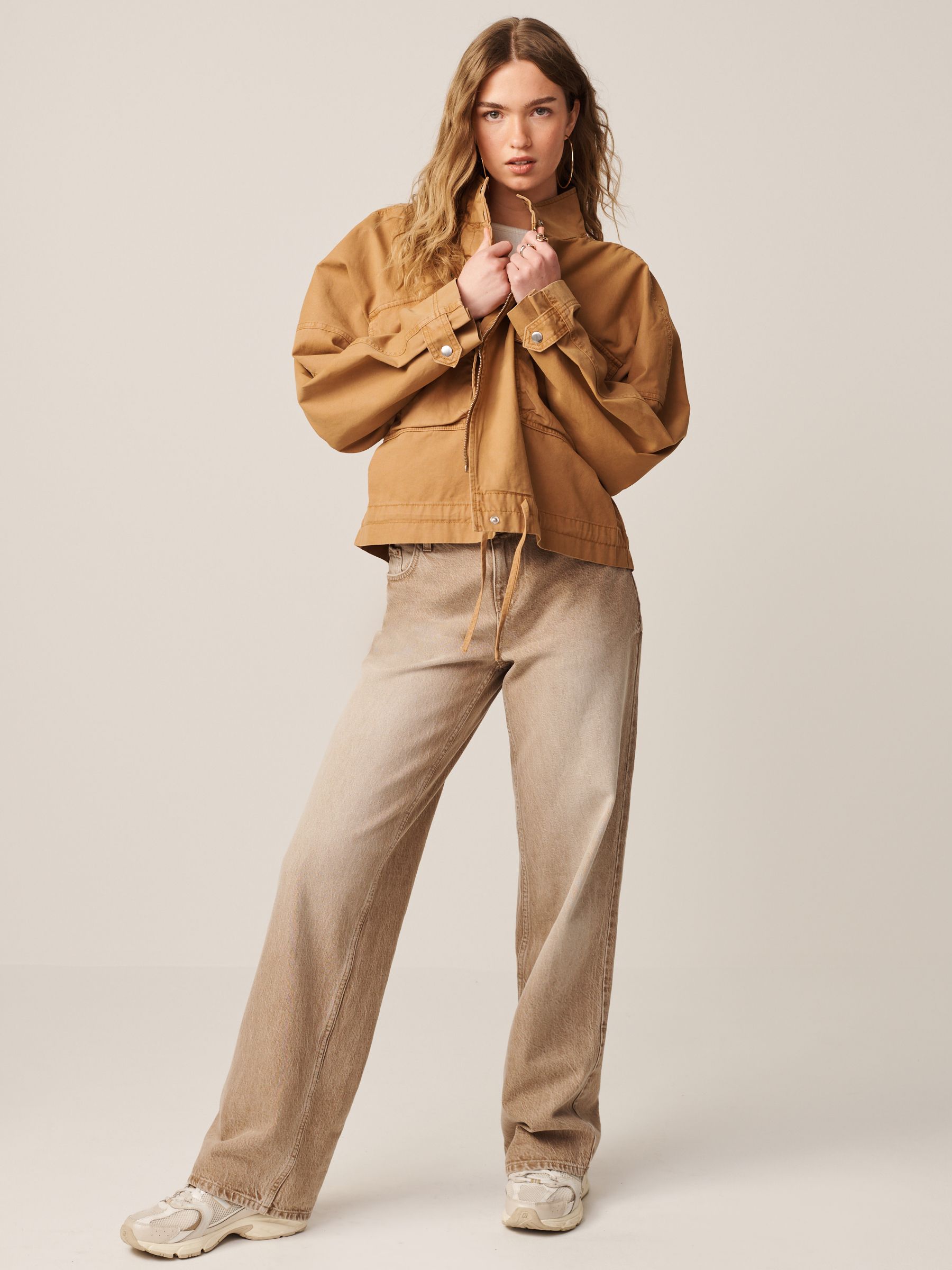 Buy Rust Funnel Neck Utility Jacket from Next Luxembourg