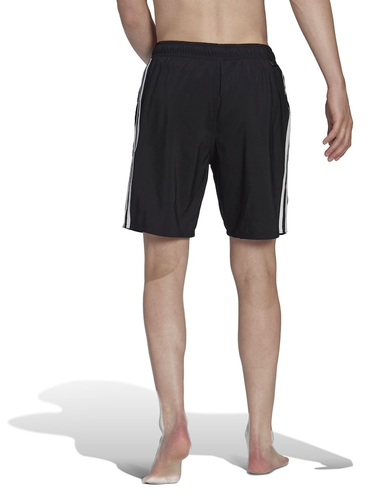 adidas Dark Black Adicolor Essentials Solid Swim Shorts - Image 2 of 6