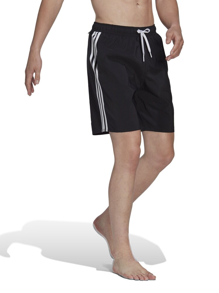adidas Dark Black Adicolor Essentials Solid Swim Shorts - Image 3 of 6