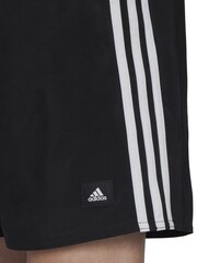 adidas Dark Black Adicolor Essentials Solid Swim Shorts - Image 4 of 6