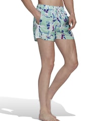 adidas Green Swim Shorts - Image 3 of 7