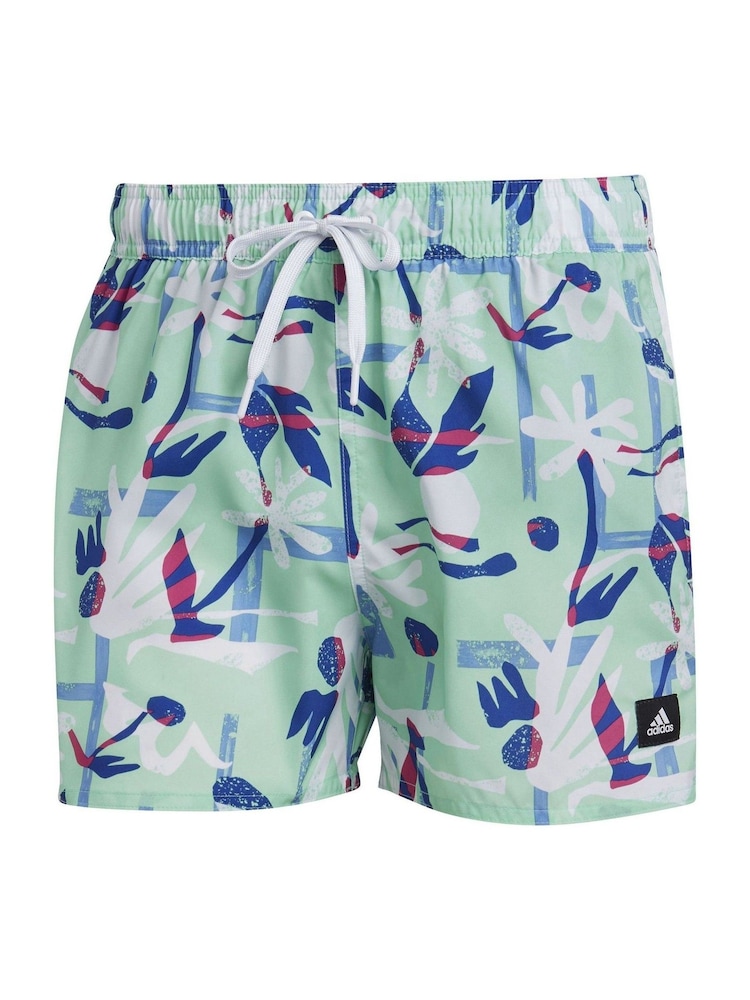 adidas Green Swim Shorts - Image 7 of 7