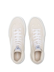 Superga Natural 3141 Revolley Mid Platform Trainers - Image 3 of 4