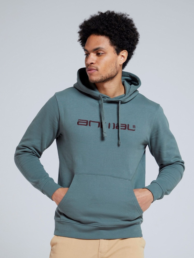 Animal Green Mens Driver Hoodie - Image 1 of 4