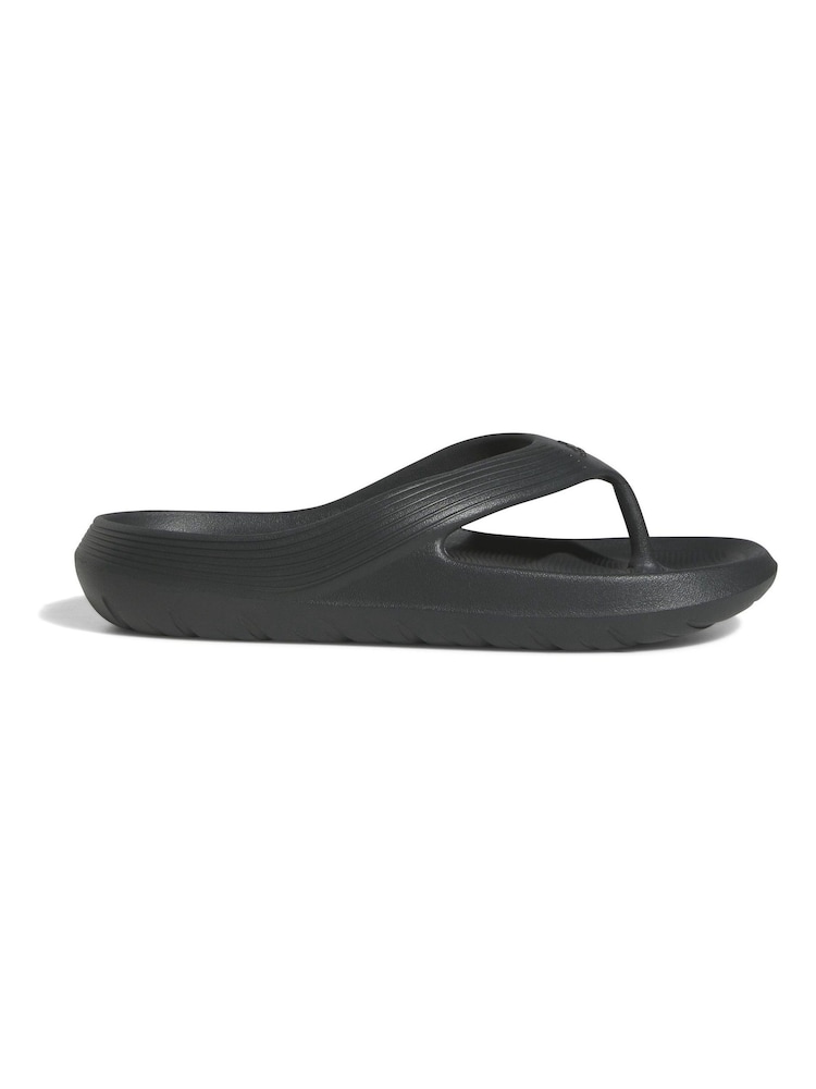 adidas Black Sportswear Adicane Flip Flops - Image 1 of 1 adidas Black Sportswear Adicane Flip Flops - Image 1 of 1