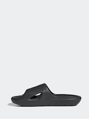 adidas Light Grey Adicane Slides - Image 4 of 9