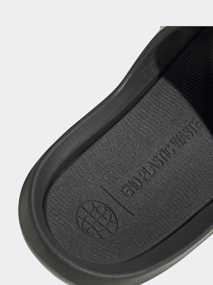 adidas Light Grey Adicane Slides - Image 9 of 9