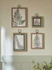 Set of 4 Green Botanical Framed Wall Art - Image 1 of 5