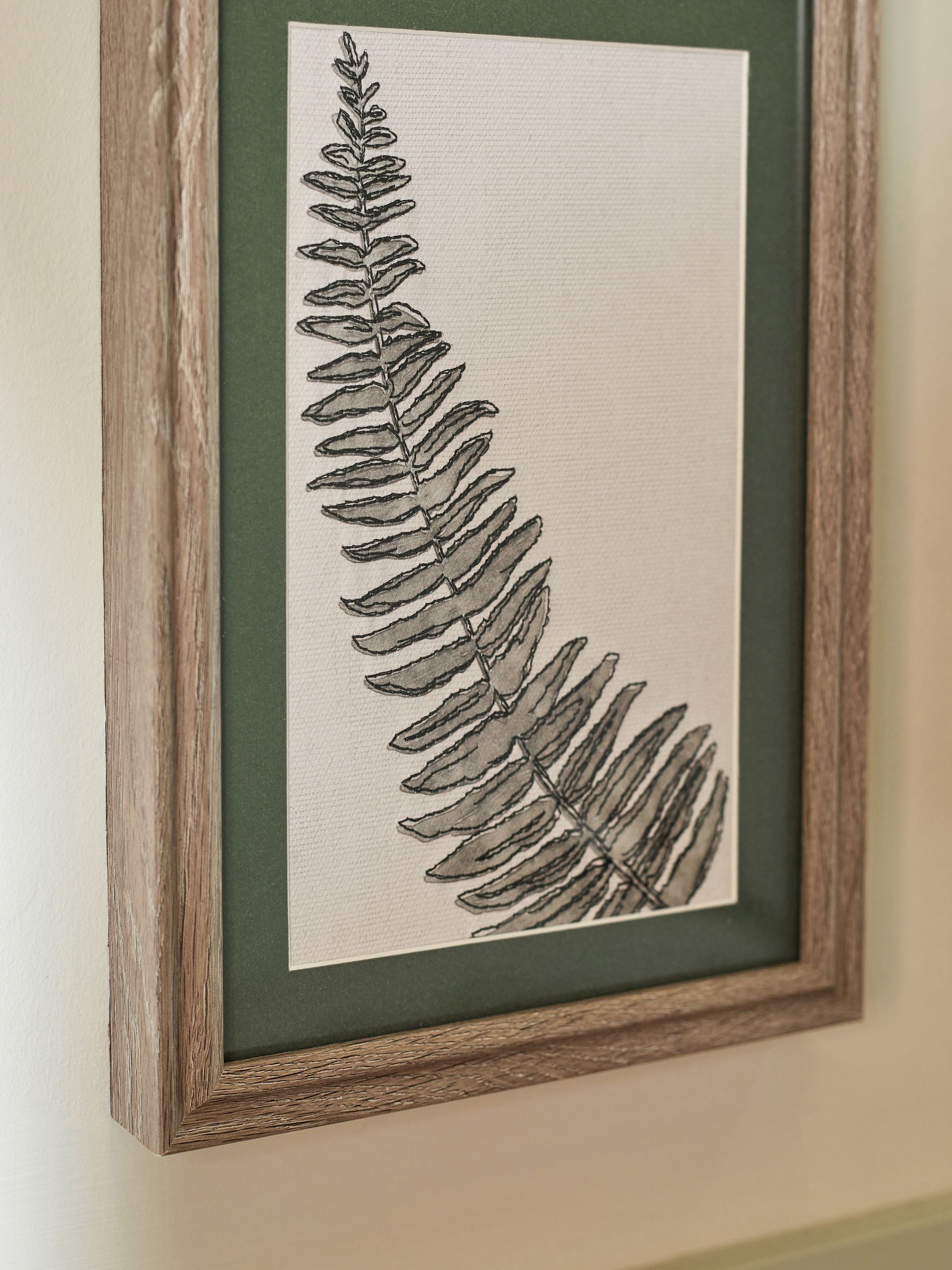 Buy Set of 4 Green Botanical Framed Wall Art from Next Canada