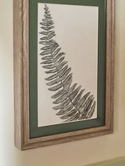 Set of 4 Green Botanical Framed Wall Art - Image 3 of 5