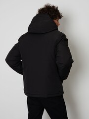 Threadbare – wasserabweisende Skijacke mit Mikrofleece-Futter und Kapuze - Bild 2 von 4