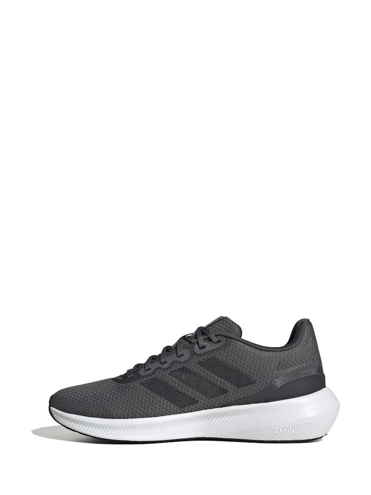 adidas Grey Runfalcon 3.0 Trainers - Image 2 of 9