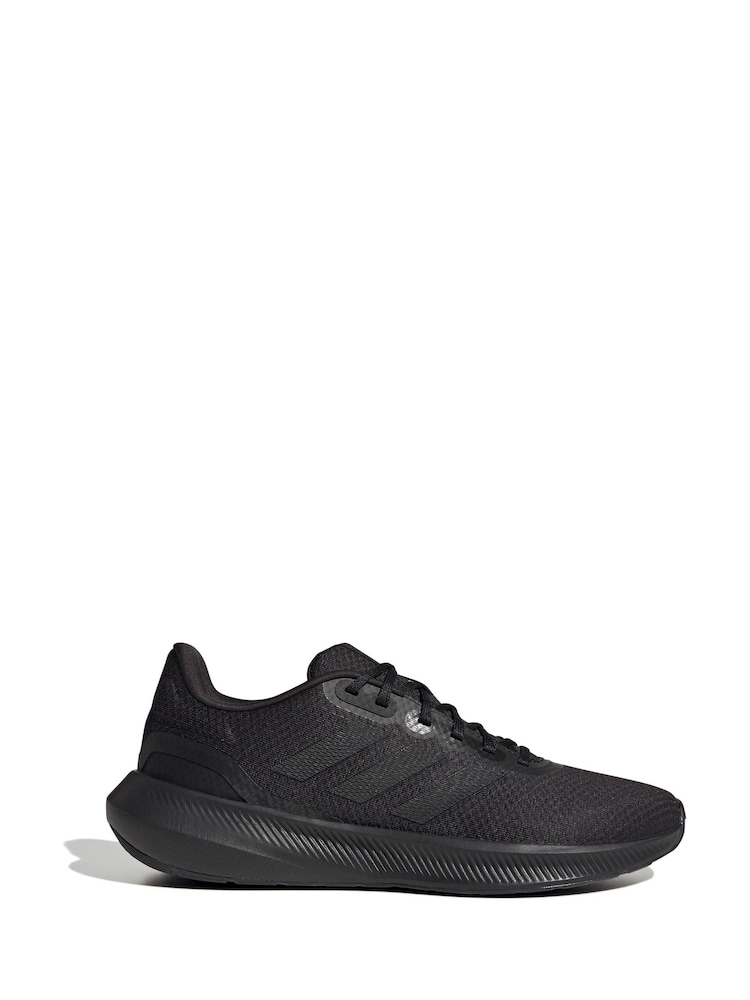 adidas Black Runfalcon 3.0 Trainers - Image 1 of 9
