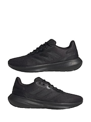 adidas Black Runfalcon 3.0 Trainers - Image 4 of 9