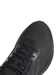 adidas Black Runfalcon 3.0 Trainers - Image 8 of 9