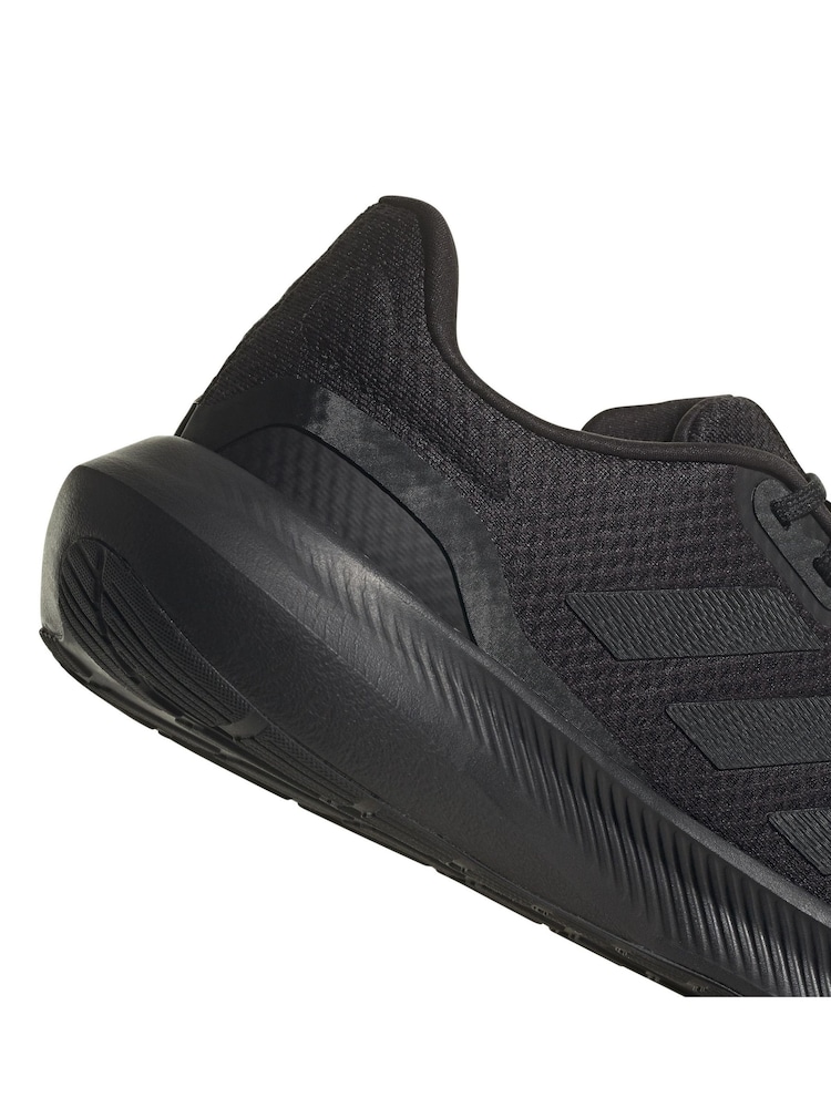 adidas Black Runfalcon 3.0 Trainers - Image 9 of 9