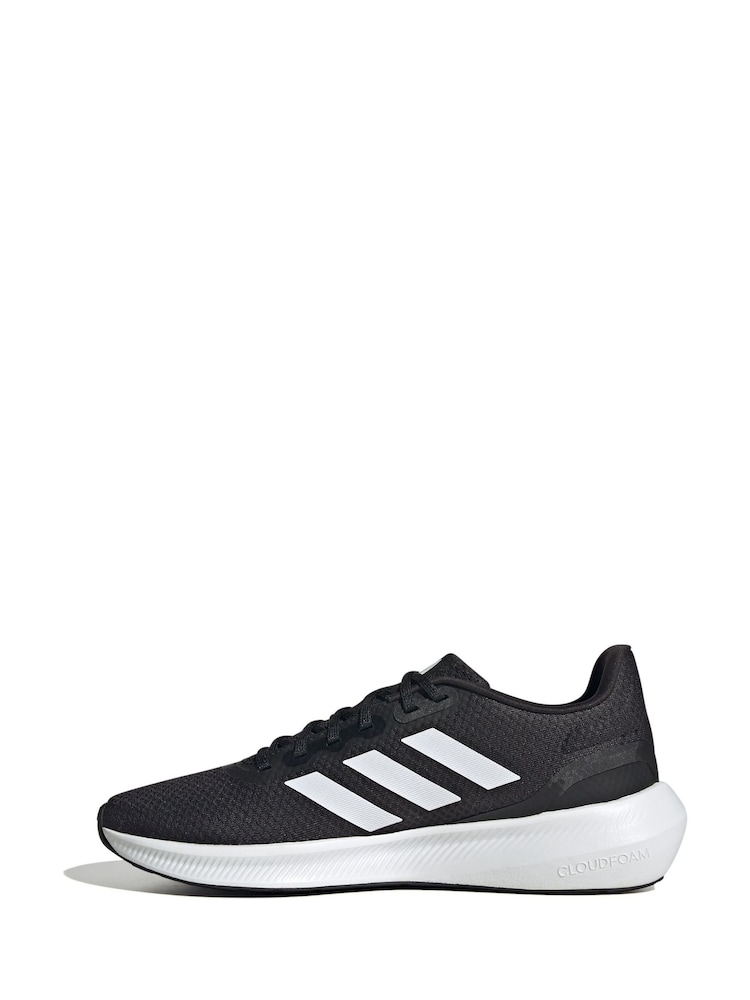 adidas Black Runfalcon 3.0 Trainers - Image 2 of 9