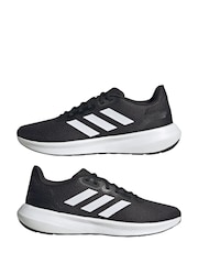 adidas Black Runfalcon 3.0 Trainers - Image 5 of 9