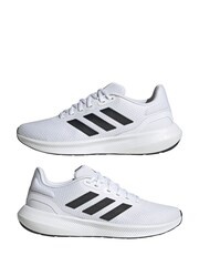 adidas White Runfalcon 3.0 Trainers - Image 5 of 8