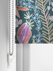 Voyage Papaya Grey Blackout Masina Made to Measure Roller Blind - Image 5 of 6
