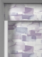 Voyage Damson Purple Blackout Salinas Made to Measure Roller Blind - Image 4 of 6
